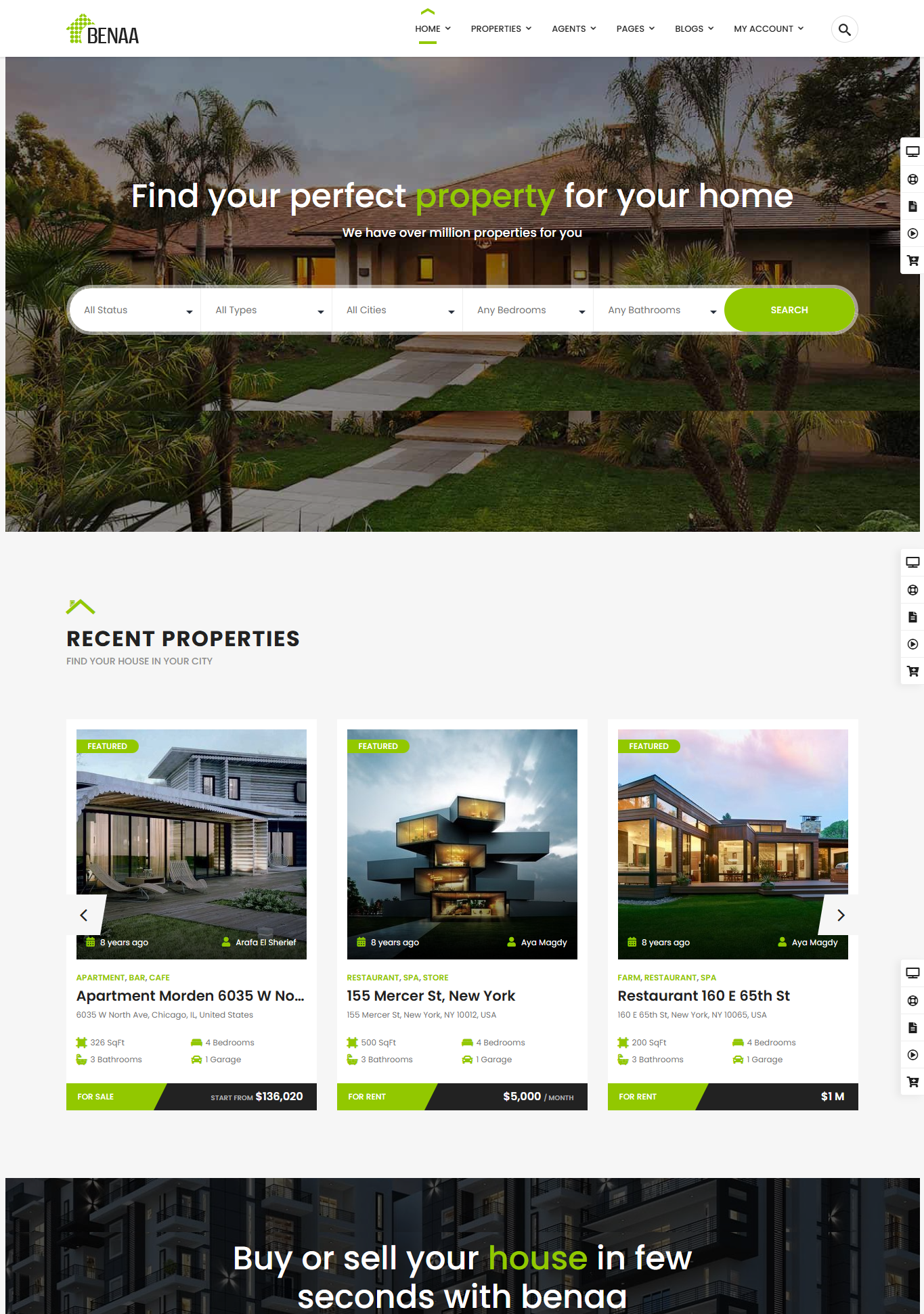 Homepage Design
